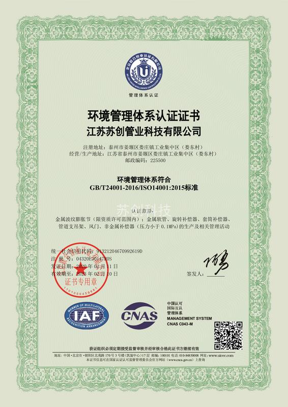 ISO14001環境認證